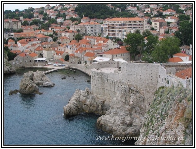 Dubrovník_pevnost_Bokar