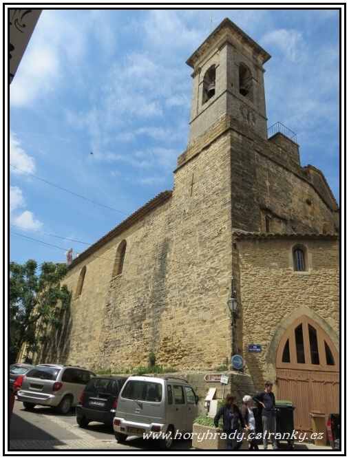 Chateauneuf-du-Pape_kostel_Notre_Dame_de_l'Assomption