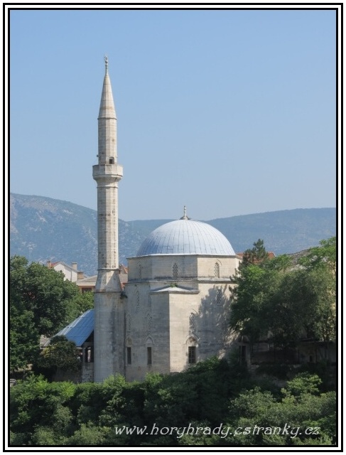 Mostar_mešita_paši_Koski_Mehmeda__01