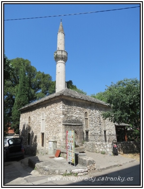 Mostar_mešita_Hadze_Tere_Jahja